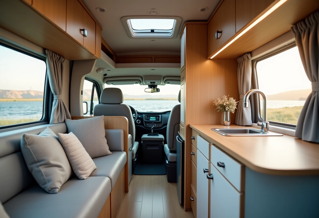 mini-caravane camping