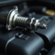 Capteur de pression turbo installé sur un moteur moderne propre